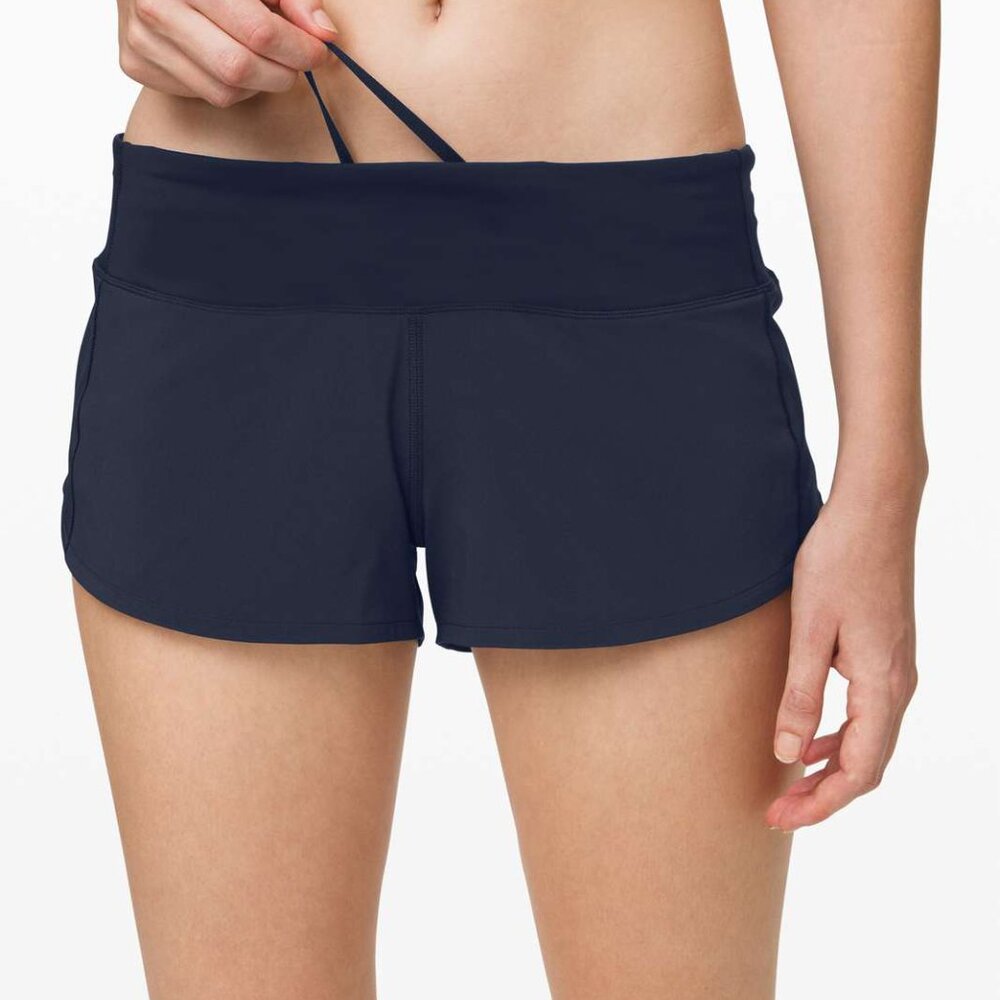 Lululemon Speed Up Short 2.5" True Navy